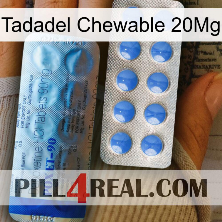 Tadadel Chewable 20Mg 40